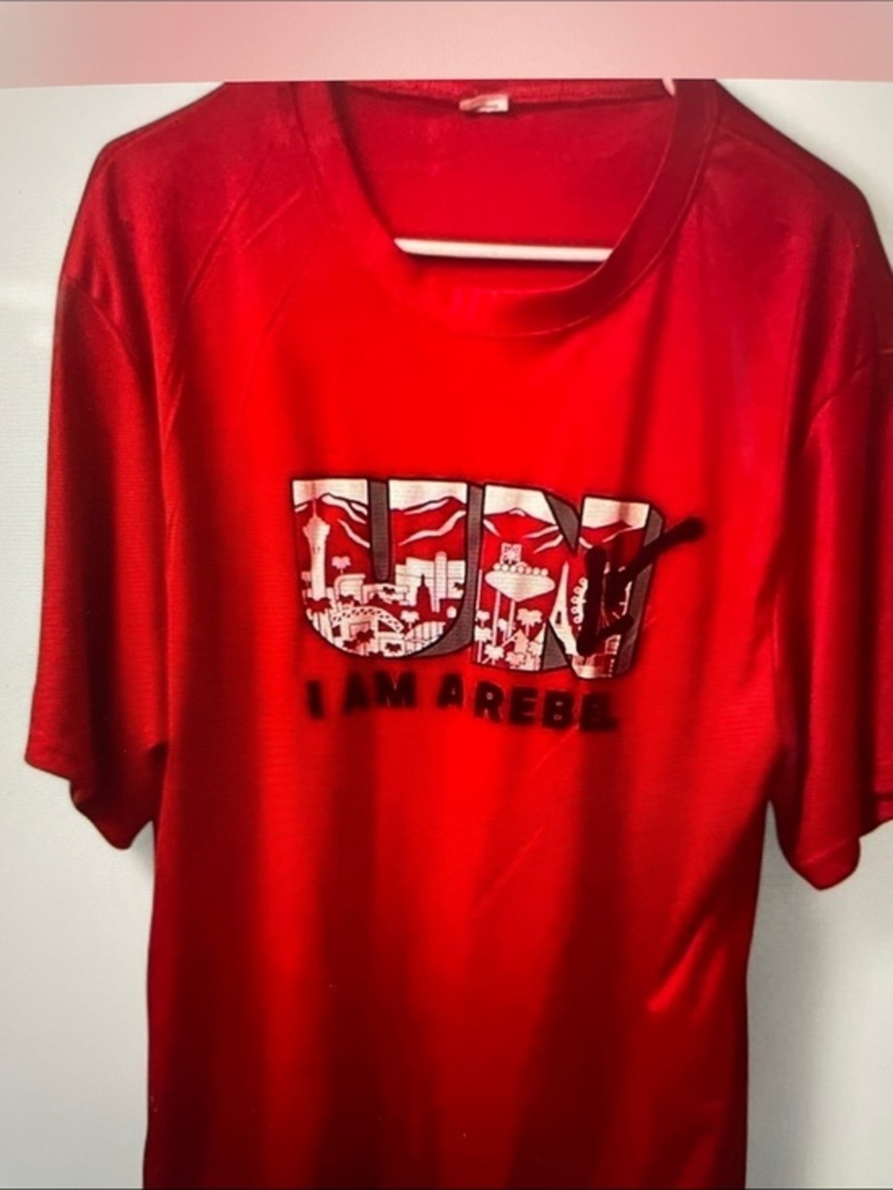 Rebel Graphic Red Men's T-Shirt